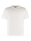 Woolrich Crew Neck Plain Design Short Sleeves T-shirt In White