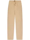 Woolrich Loose Fit Drawstring Trousers In ニュートラル