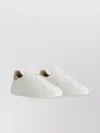 Woolrich Classic Court Sneakers With Comfortable Padded Ankle In White