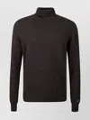 Woolrich Cozy Turtleneck Sweater Long Sleeves In Multi