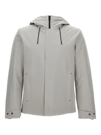 WOOLRICH CRESTMONT HOODED ZIP-FRONT JACKET