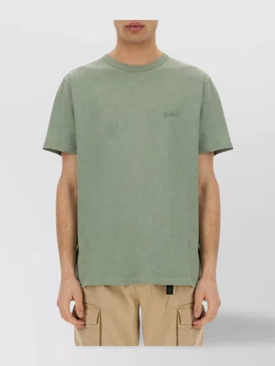 WOOLRICH CREW NECK COTTON T-SHIRT