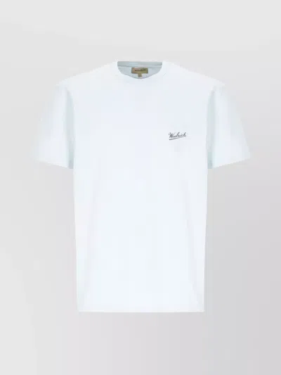 Woolrich Logo-printed Crewneck T-shirt In White