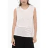 Woolrich Crew-neck Double Fabric Tank Top