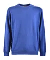 Woolrich Crew Neck Knitwear Sweaters In Blue