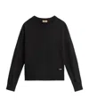Woolrich Comfort Wool Cash Crewneck In Black