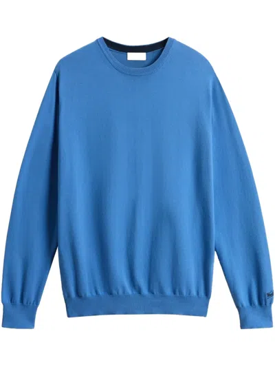 Woolrich Crew-neck Sweater In Blue