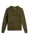 Woolrich Crew-neck Sweater In Green