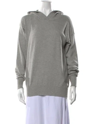 Pre-owned Woolrich Crew Neck Sweater In Grey