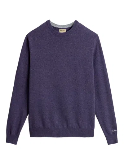 Woolrich Crew-neck Sweater In Purple