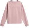 Woolrich Fleece Crew Neck Sweatshirt In Pink