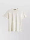 Woolrich V-neck Slub-texture T-shirt