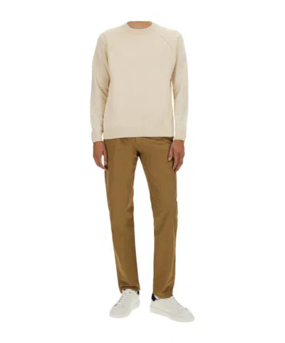 Woolrich Crewneck Sweater In Brown