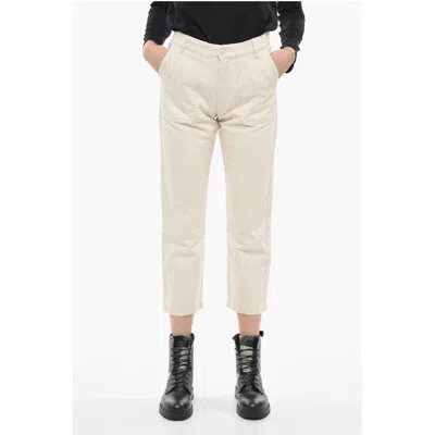 Woolrich Cropped Straight-leg Women's Denims
