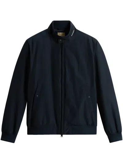 Woolrich Cruiser Bomber Jacket In Blue