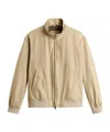 Woolrich Cruiser Bomber Jacket In Sand Beige