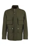Woolrich Cruiser Field Multi-pocket Jacket In Green