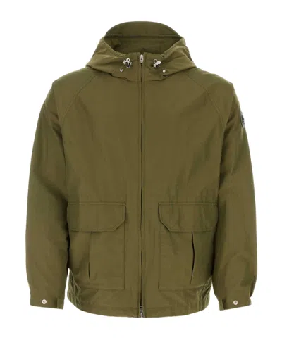WOOLRICH WOOLRICH ZIP-UP LONG-SLEEVED JACKET