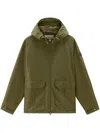 Woolrich Cruiser Hooded Jacket In Green