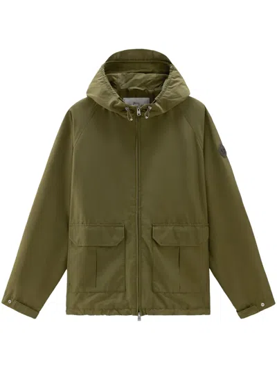 Woolrich Cruiser Hooded Jacket In Lko