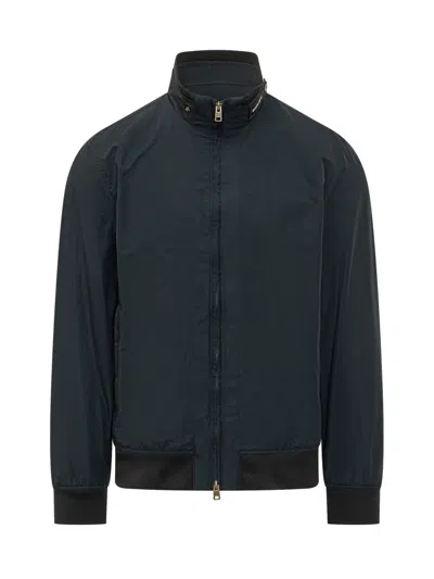 WOOLRICH MEN DARK BLUE SOLID JACKET
