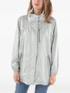 Woolrich Dauphine Over Drawstring Jacket In Gray