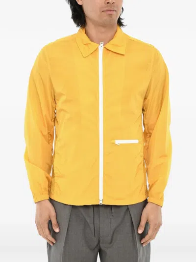 Woolrich Deepsix Zip-up Jacket In Yellow