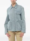 Woolrich Denim Jacket In Blue