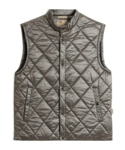 WOOLRICH DIAMOND-QUILTING VEST