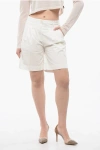 Woolrich Double Pleated Stretch Shorts
