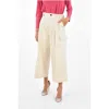 Woolrich Double Pleated Utility Wide-leg Pants