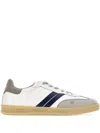 Woolrich Doubleu Leather Sneakers In White