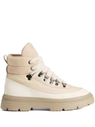 Woolrich Doughy Military Combat Boots In White