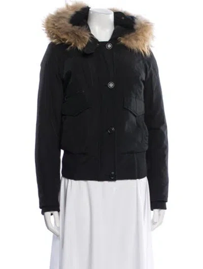 Pre-owned Woolrich Down Jacket In Blue