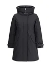 Woolrich Authentic 3 In 1 Parka Jacket In Black