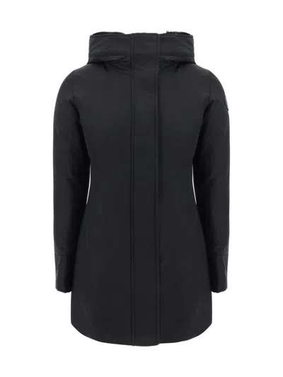 Woolrich Down Jackets In Black
