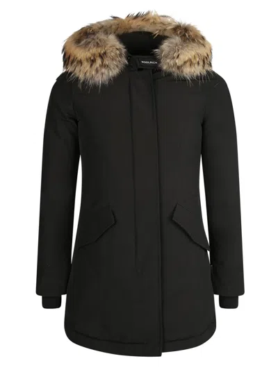 Woolrich Down Jackets In Black