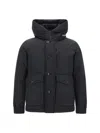 Woolrich Ramar Padded Jacket In Black
