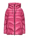 Woolrich Down Jackets In Fuchsia