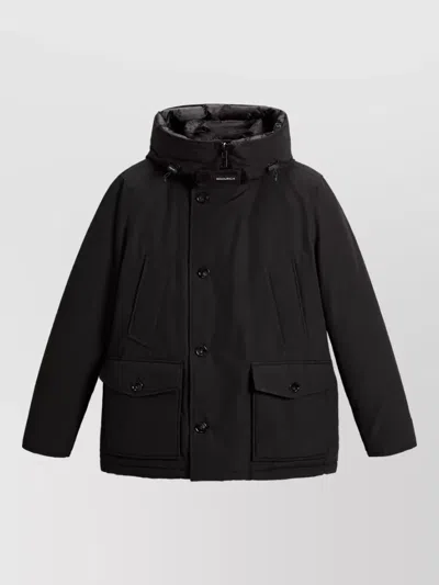 Woolrich Down Padded Parka In Multi