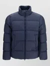 Woolrich Cloud Eagle Quilted Down Jacket In Blue