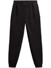 Woolrich Drawstring Elasticated Track Pants In Black
