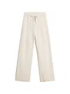 Woolrich Drawstring Knitted Trousers In Neutrals