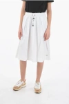 Woolrich Drawstring Waist Flared Skirt