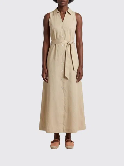 Woolrich Dress Woman In Neutral
