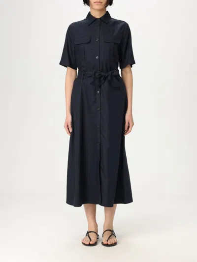 WOOLRICH DRESS WOOLRICH WOMAN COLOR BLUE,423088009