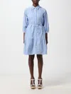Woolrich Dress  Woman Color Gnawed Blue