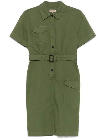 Woolrich Dresses Green