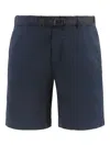 Woolrich Men's Cotton Shorts In Blue