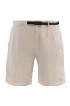 Woolrich Men's Easy Cotton Bermuda Shorts In Beige